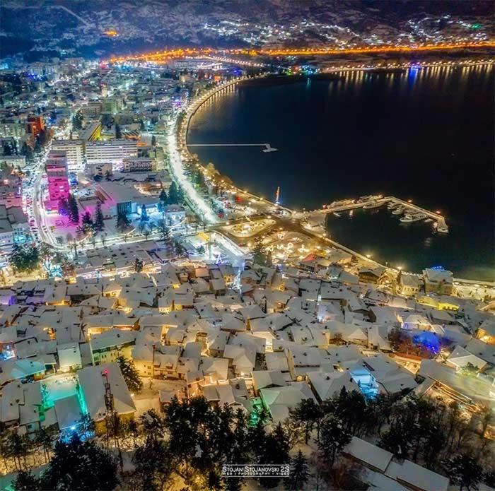 Ohrid Apartment Deep Blue Lake Bagian luar foto